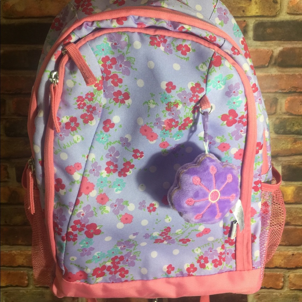 Girls Floral Backpack
